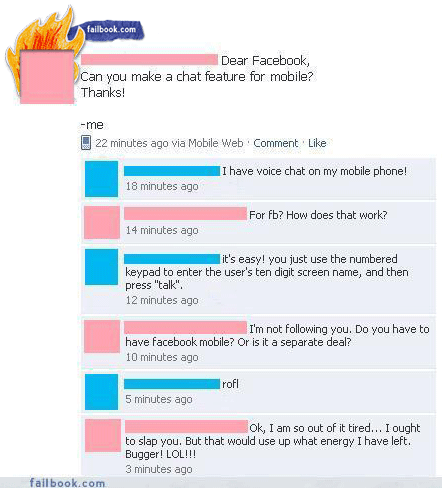 Failbook-mobile-chat